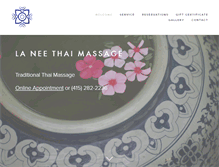 Tablet Screenshot of laneethai.com